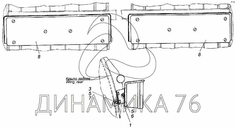 Подключение задних фонарей камаз